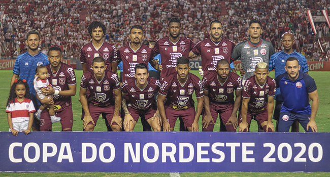 Elenco 2020 - Copa do Nordeste - Foto Caio Falcão-Comunicação Náutico