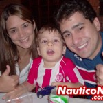 Cauê e seus tios Tom e Tati