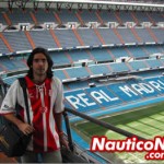 Eduardo Garcia, no estádio do Real Madrid na Espanha