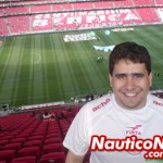 Antônio Albuquerque, no estádio do Benfica em Portugual