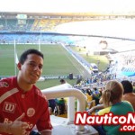 Jair Nunes no Maracanã curtindo o PAN 2007