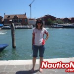 Maria Ximenes, em Veneza na Itália