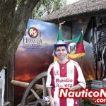 Hilton Serpa no acampamento farroupilha em Porto Alegre