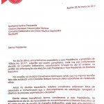 Antecipacao Eleicoes 2017 05 30 DE Informa impossibilidade de atender pedidos da comissao eleitoral